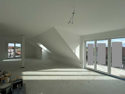 NEUBAU Erstbezug: Geschmackvolle 5 Zimmerwohnung mit grossen Balkon in Wolfersdorf