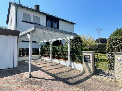 Gepflegtes Zweifamilienhaus - ruhig und idyllisch am Ortsrand - (EG vermietet / OG bezugsbereit)