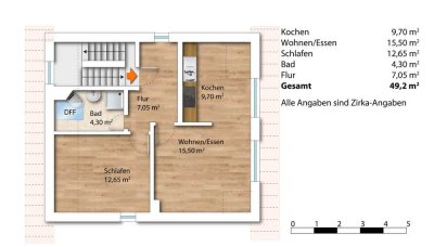 Freundliche 2-Zimmer-Wohnung in Bad Neuenahr-Ahrweiler