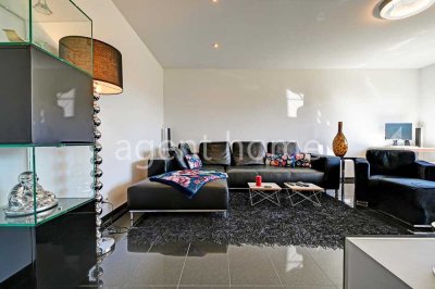 MÖBLIERT - MODERN LIVING - Wohnung mit Terrassengarten  Garage