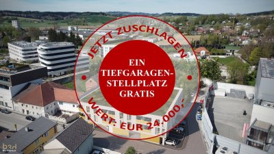 CITY LIFE SCHWANENSTADT - 2-Zimmerwohnung. EXKLUSIVES ANGEBOT: Ein TG-STELLPLATZ GRATIS!