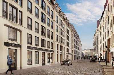 Stilvoll wohnen im "HOYM" (Erstbezug): Moderne 2-Zi.-Penthouse-Wohnung in bester Lage!