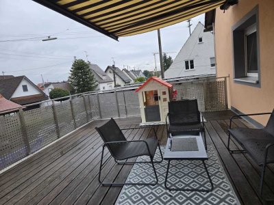 Geräumige 4-Zimmer Terrassenwohnung mit Balkon in Affing OT Mühlhausen