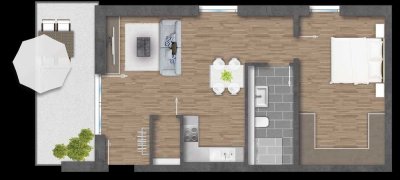 Modern wohnen mitten in Markgröningen - provisionsfrei!