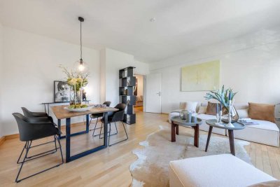 Helle, gut geschnittene 3-Zimmer-Wohnung in bester Lage von Golzheim