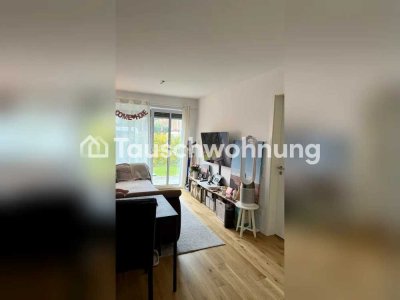 Tauschwohnung: 2-Zimmer Gartenwohnung gegen 3-Zimmer Wohnung