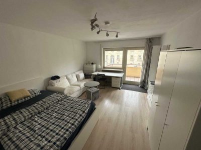 1-Zimmer Wohnung mit Balkon in Karlsruhe Südstadt, sehr gepflegt