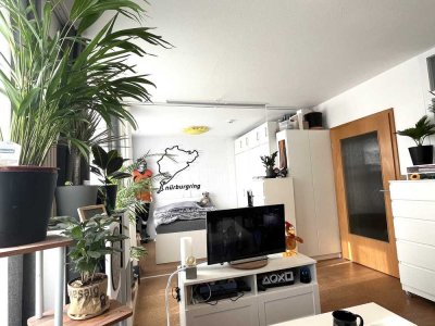 Möblierte 1-Zimmer Wohnung in Augsburg-Haunstetten | EBK | Tiefgaragenstellplatz