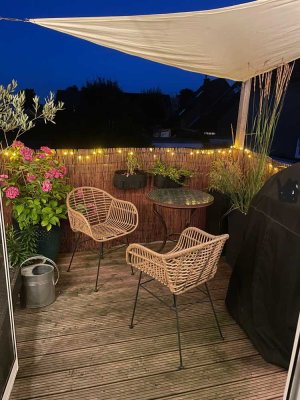 Geschmackvolle 3-Zimmer-Wohnung mit gehobener Innenausstattung mit Balkon und EBK in Korschenbroich