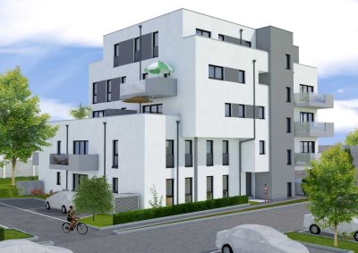 3-Zimmer-Penthouse mit 2 Dachterrassen und TG-Platz / Neubau / Erstbezug