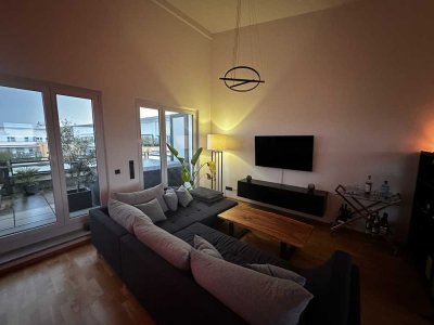 Penthouse Wohnung zu vermieten (teilmöbiliert)