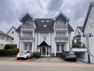SEHR ANSPRECHENDE 2 ZIMMER-EG-ETW MIT TERRASSE, EBK, KELLER, TG- UND AUßENSTELLPLATZ IN  KUPPINGEN