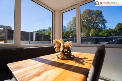Sonnenstunden &amp; Bergkulisse – Ihr barrierefreier Rückzugsort im Grünen! Lichtdurchflutete Erdgeschosswohnung mit großzügigem Grundriss