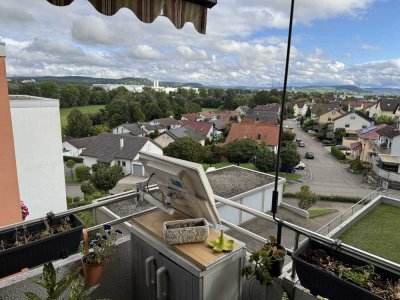3-Zimmerwohnung mit Balkon und schönem Ausblick