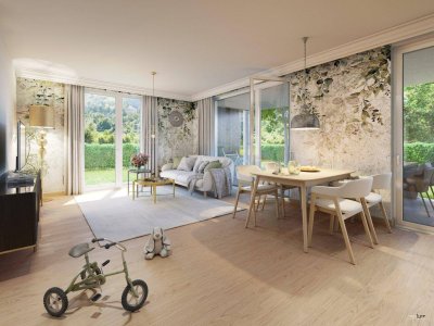 Wohntraum: 3-Zimmer und ca. 160 m² Garten