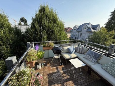 Moderne Dachgeschosswohnung mit toller Raumatmosphäre in ruhiger Citylage
