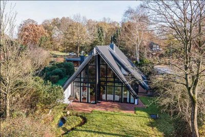 idylisches Architektenhaus in ruhiger Lage