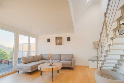 Moderne, helle Wohnung in Glehn direkt am Feld