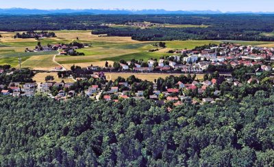 Kirchseeon, 3 Zi.- DG Whg., hell, ruhig, sonnig! S-Bahn Anschluss