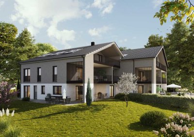 4. Traumhafte 2 Zimmer Obergeschosswohnung mit Gebirgsblick und 2 Südloggien