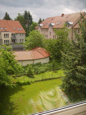 Ruhige und helle 1,5-Zimmer-Wohnung (Gartenblick/Laminat) Nähe Maschseebad