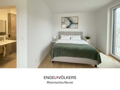 Barrierefreies Penthouse: Stellplatz & hochwertige Einbauküche in der Miete enthalten!