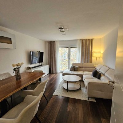 Wohlfühloase in Lu-Süd – Stilvolle 2-Zimmer-Wohnung mit Garten, Loggia & moderner Einbauküche