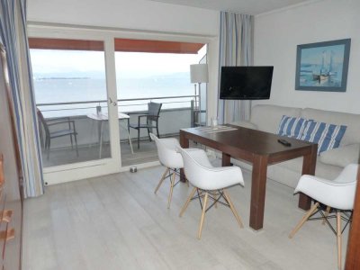 Mieten auf Zeit, möbilierte, voll ausgestattete 2-Zimmer Wohnung mit Balkon, Warmmiete  790€