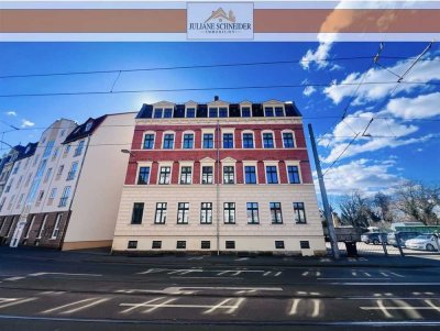 Moderne 3-Raum-Wohnung mit Tageslichtbad, großem Balkon & Stellplatz im Leipziger Süden