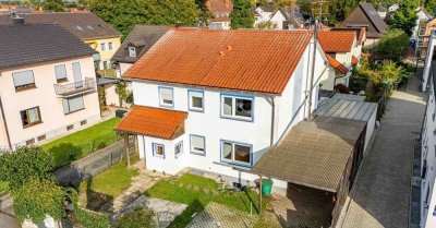 Freistehendes Einfamilienhaus mit 5,5 Zimmern, Garage, Hobbyräumen und Werkstatt in Moosburg