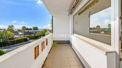 Großzügige Wohnung mit Wohlfühlcharakter – Loggia, Bad mit Fenster & gepflegte Anlage