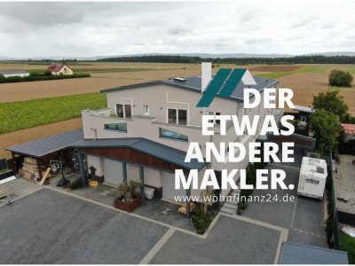 Großzügige Unternehmer-Villa mit Weitblick und vielseitigen Nutzungsmöglichkeiten in Ober-Olm.
