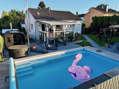 Hohenstein-Holzhausen: Ein Wellness-Einfamilienhaus der Premiumklasse in direkter Wiesenrandlage!