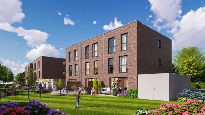 Lichtdurchflutetes, modernes Reiheneckhaus (Neubau) in schöner Wohnlage von Essen-Kettwig!