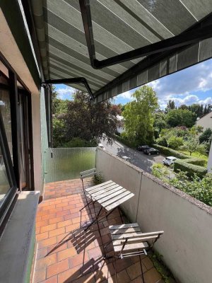 1 Zimmer-Dachgeschosswohnung - Direkt am Wald und Innenstadtnah mit Balkon