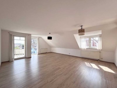 Zentrale Dachgeschoss-Maisonettewohnung
mit Münsterblick