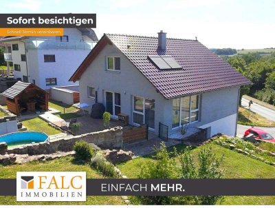 Traumhaftes Einfamilienhaus mit großem Garten und herrlicher Aussicht – FALC Immobilien Heilbronn