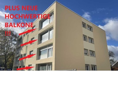 100% WOHLFÜHL 2,5-Zimmer-Wohnung mit neuer wärmegedämmter Fassade+neuem Balkon+Aufzug+TG-Stellplatz