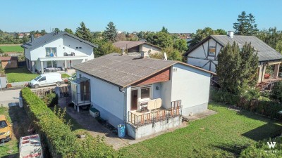 Einfamilienhaus in ruhiger Nebengasse und guter Wien-Anbindung