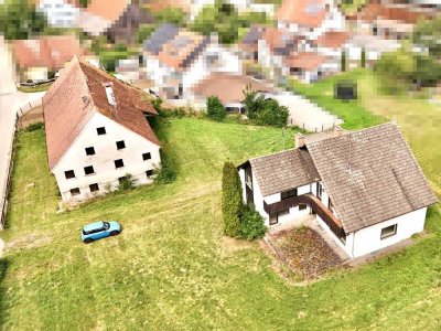 Großzügiges Einfamilienhaus mit viel Potenzial auf Traumgrundstück mit über 2.400m² in Rammingen