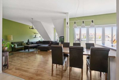 Lichtdurchflutete Maisonette mit Dachterrasse – Wohnen in bester Lage von Frankfurt (Oder)