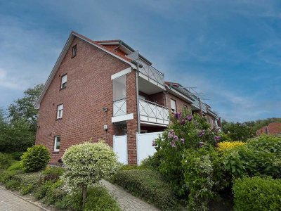 Büsum: Helle 2 Zimmer Wohnung mit Südbalkon in ruhiger  Wohngegend