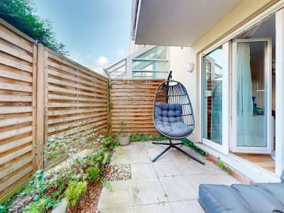 Vermietete 1-Zimmer-Wohnung mit Terrasse und Tiefgaragenstellplatz