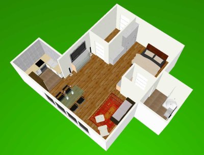 Stilvolle 1,5-Raum-Wohnung in Ludwigshafen am Rhein