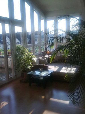 Helle 2-Zimmer Penthouse-Wohnung in Burghausen mit Garage