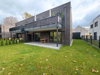 Neuwertige 3-Zimmer-Erdgeschosswohnung in Rheine-Eschendorf zur Miete mit Stellplatz im Freien