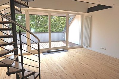 Hannover für Anspruchvolle: Exklusive 3-Zi.-Maisonette-Wohnung mit Sonnenterrasse!