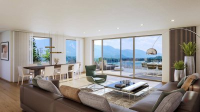 Leben am Faaker See - Exklusive Neubauwohnung mit beeindruckendem See- und Bergblick (Top 3)
