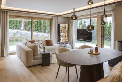 Moderne Gartenwohnung mit Sauna und Design-Ausstattung in Fieberbrunn