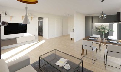 Seniorengerechte 2 Zimmer Wohnung (Whg. 3.7) / Pflegedienstleister im Haus